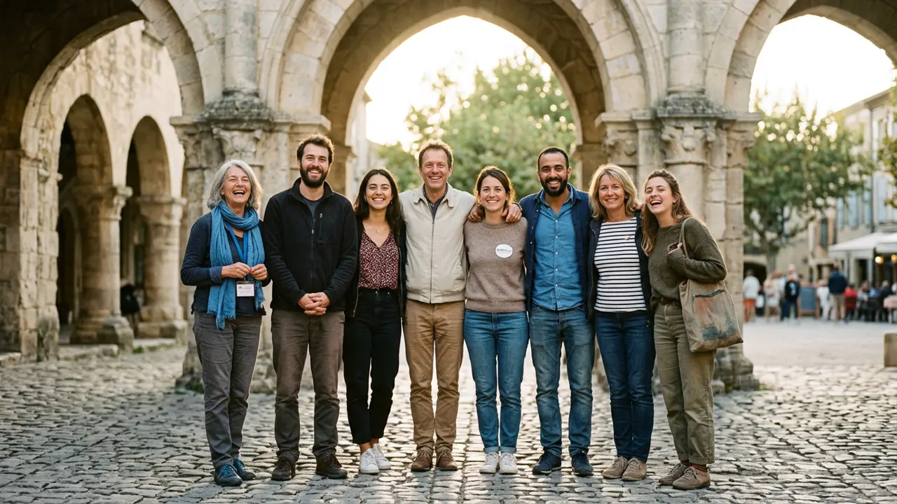 Portrait des membres fondateurs et bénévoles du Bureau Exécutif de l'Association Saint-Vincent